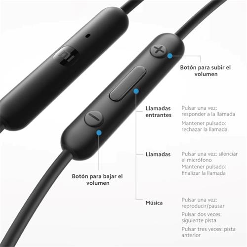 Xiaomi Auriculares con conexión USB-C Negro (BHR8930GL)