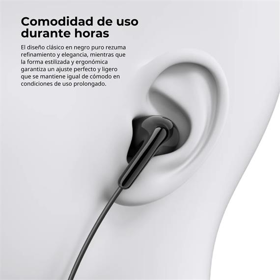 Xiaomi Auriculares con conexión USB-C Negro (BHR8930GL)
