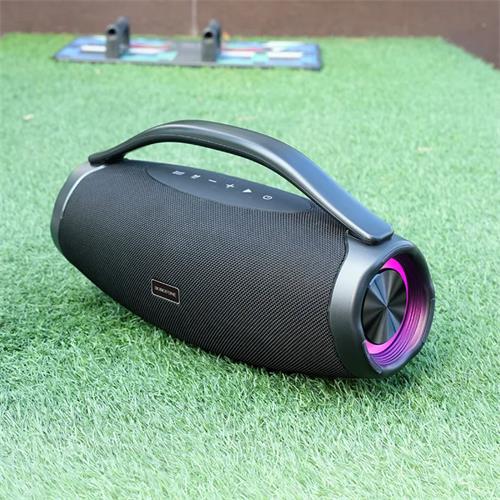 Borofone DR16 Boombox Altavoz Bluetooth Portátil con luces LED