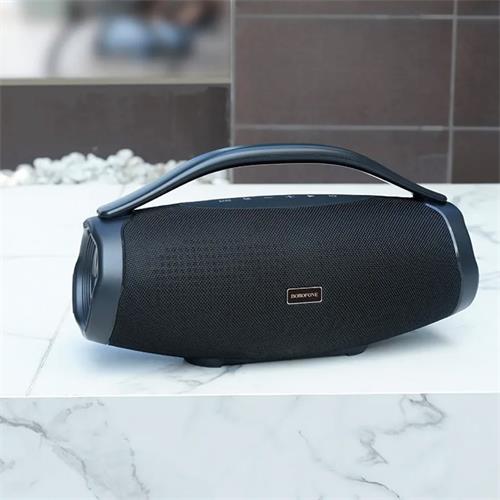 Borofone DR16 Boombox Altavoz Bluetooth Portátil con luces LED