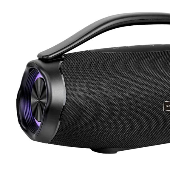 Borofone DR16 Boombox Altavoz Bluetooth Portátil con luces LED
