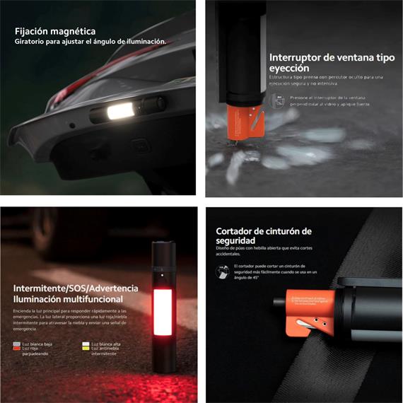 Xiaomi Linterna Multifunción para coche (BHR7004GL)