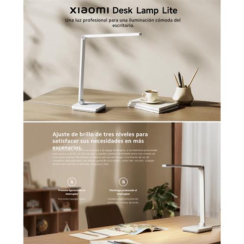 Xiaomi Lámpara Inteligente Desk Lamp Lite 4000K y 600ml (BHR8955EU)
