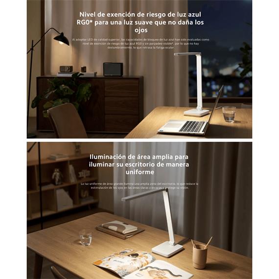 Xiaomi Lámpara Inteligente Desk Lamp Lite 4000K y 600ml (BHR8955EU)