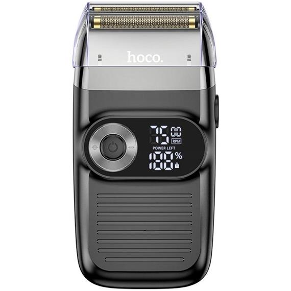 Hoco HP30 Afeitadora Compacta Recargable con Doble Hoja y Cortapatillas