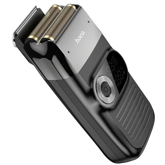 Hoco HP30 Afeitadora Compacta Recargable con Doble Hoja y Cortapatillas