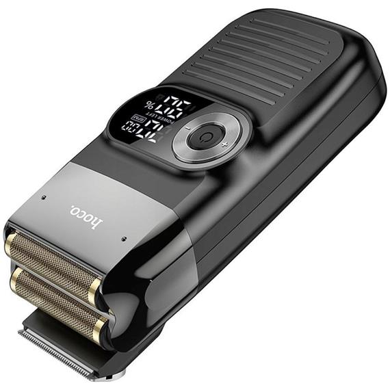 Hoco HP30 Afeitadora Compacta Recargable con Doble Hoja y Cortapatillas