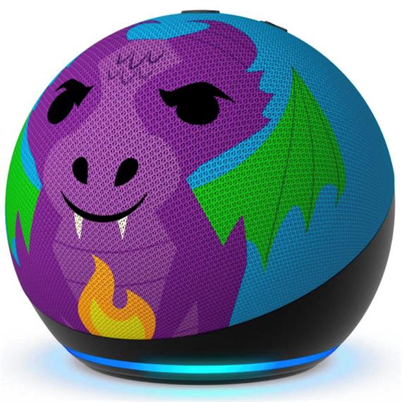 Amazon Echo Dot Kids 5ª Gen. Altavoz Bluetooth Inteligente Dragón