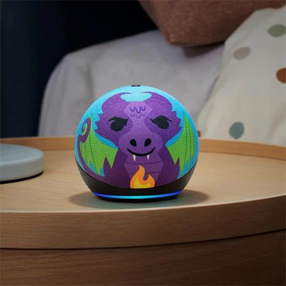 Amazon Echo Dot Kids 5ª Gen. Altavoz Bluetooth Inteligente Dragón