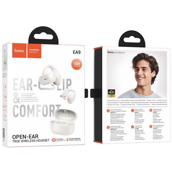 Hoco EA9 Auriculares Inalámbricos EAR-CLIP Blanco