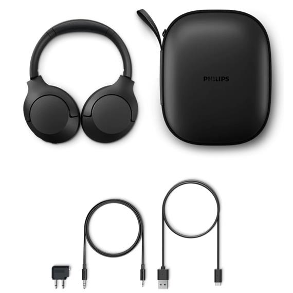 Philips TAH8506BK Auricular Inalámbrico Con Cancelación de Ruido Negro