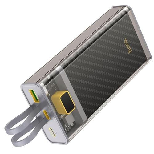 Hoco J104A Powerbank 20.000 mAH 22.5W con Cables USB-C y Lightning