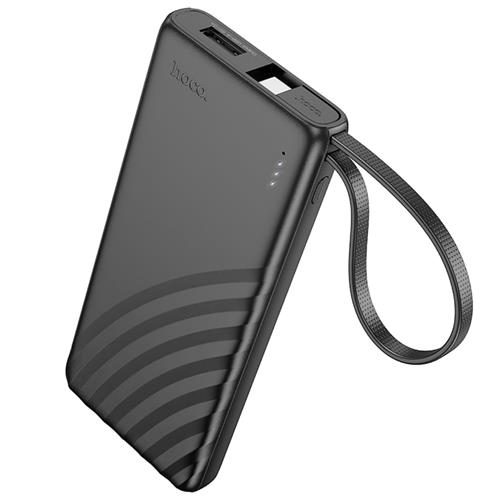 Hoco J129 Powerbank 5.000 mAh con Cable USB-C incluido Negro