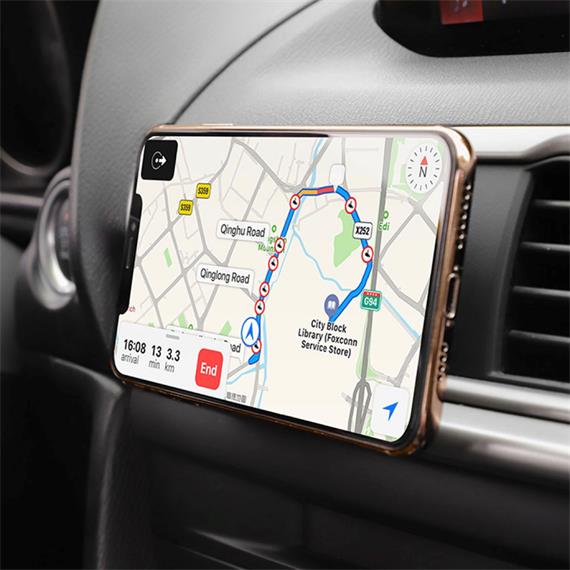 Hoco CA47  Soporte para Coche Metal Magnético Black