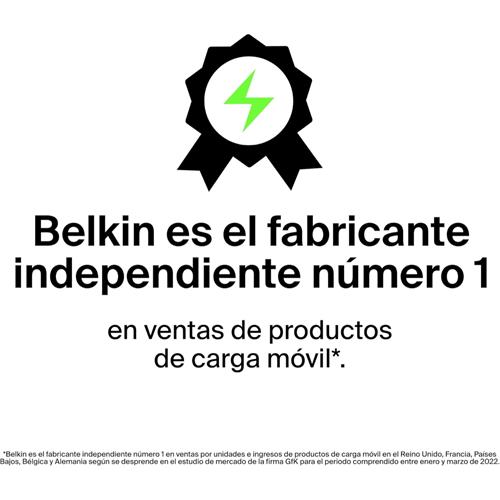 Belkin PowerBank 10.000 mAh 15W 2 x USB-A y 1x USB-C Azul (BPB011BTBL)