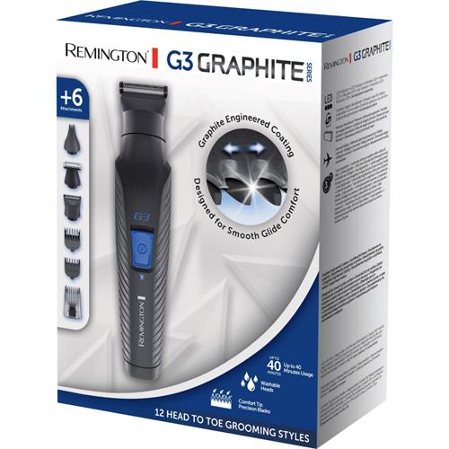 Remington PG3000 Kit Multifunción 6-1 Recargable Graphite Series