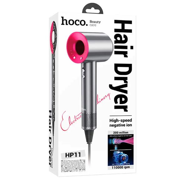 Hoco HP11 Secador Iónico de Alta Velocidad Rosa