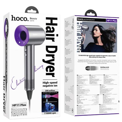 Hoco HP11 Secador Iónico de Alta Velocidad Púrpura
