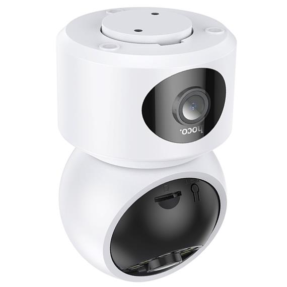 Hoco DI53 Cámara de Seguridad HD Wifi 360º con Doble Lente