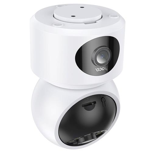 Hoco DI53 Cámara de Seguridad HD Wifi 360º con Doble Lente