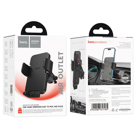 Hoco H36 Soporte para Coche Hasta 7" Entrada de Aire