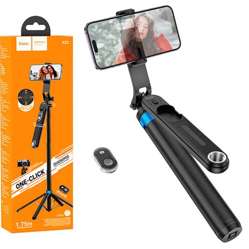 Hoco k22 Soporte de Sobremesa para Streaming con Mando Bluetooth