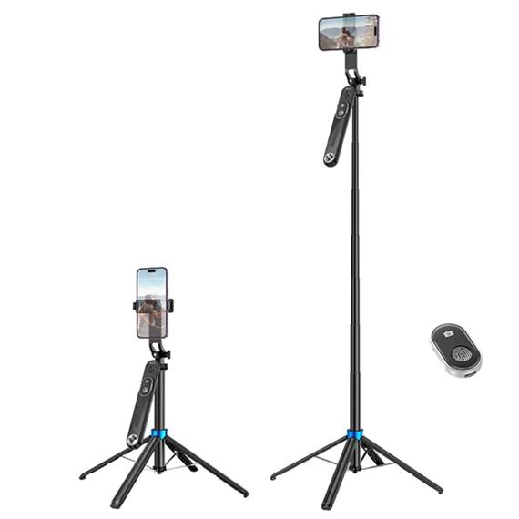 Hoco k22 Soporte de Sobremesa para Streaming con Mando Bluetooth