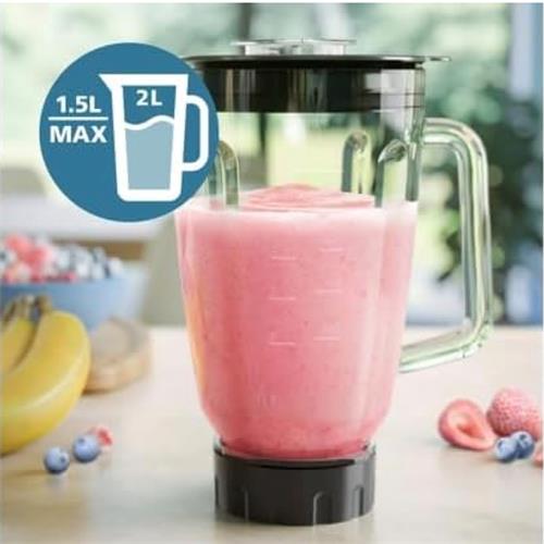Philips HR3040 Batidora de Vaso 2 Litros 1.200W Negro