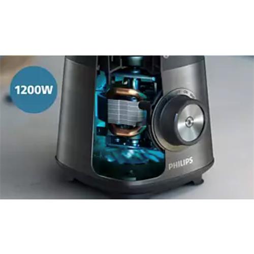 Philips HR3040 Batidora de Vaso 2 Litros 1.200W Negro