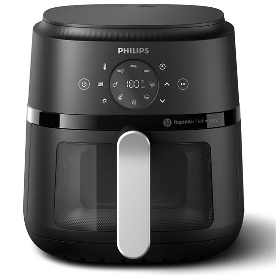 Philips NA221/00 Freidora de Aire Sin Aceite 4.2 Litros 1.500W Plata
