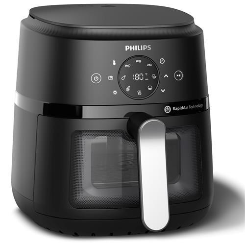 Philips NA221/00 Freidora de Aire Sin Aceite 4.2 Litros 1.500W Plata