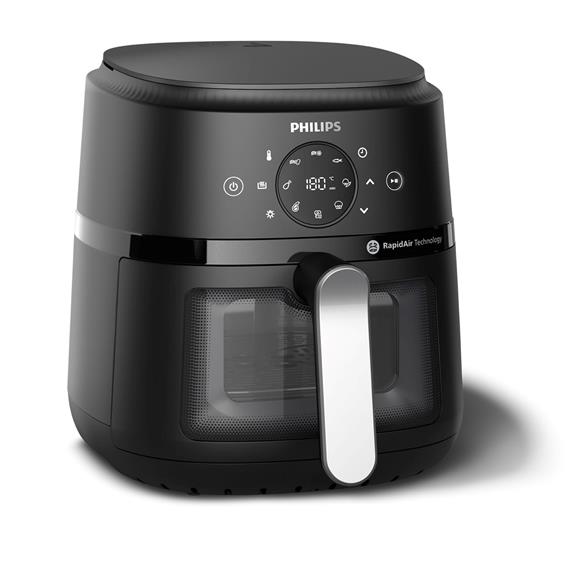 Philips NA221/00 Freidora de Aire Sin Aceite 4.2 Litros 1.500W Plata