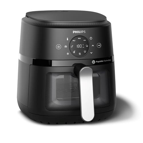 Philips NA221/00 Freidora de Aire Sin Aceite 4.2 Litros 1.500W Plata