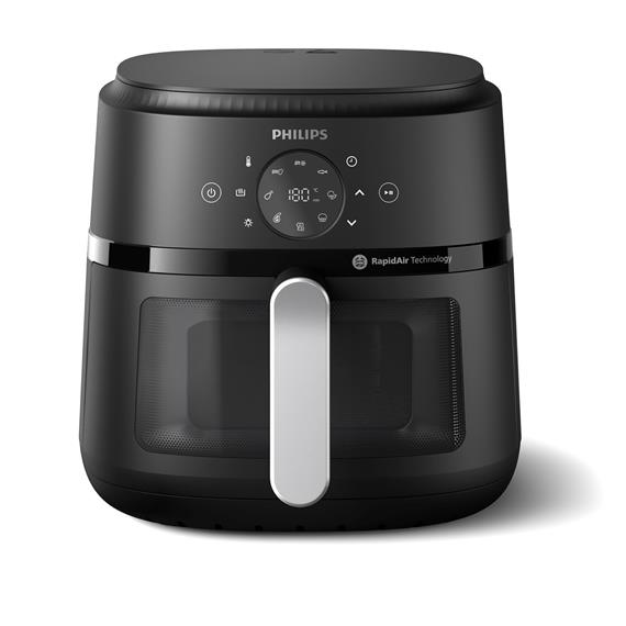 Philips NA231/00 Freidora de Aire Sin Aceite 6.2 Litros 1.700W Negro