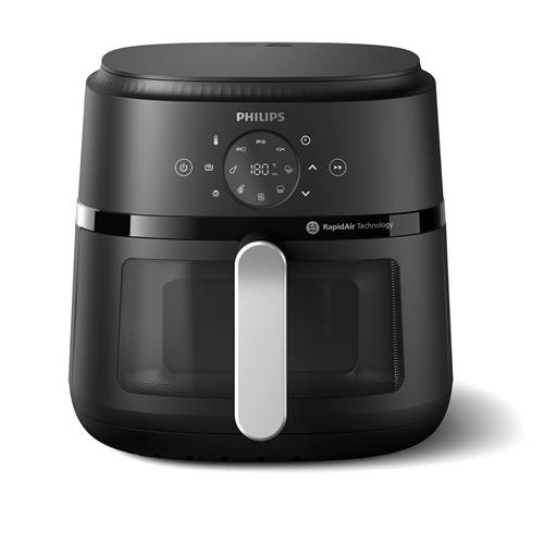 Philips NA231/00 Freidora de Aire Sin Aceite 6.2 Litros 1.700W Negro