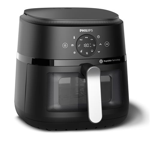 Philips NA231/00 Freidora de Aire Sin Aceite 6.2 Litros 1.700W Negro