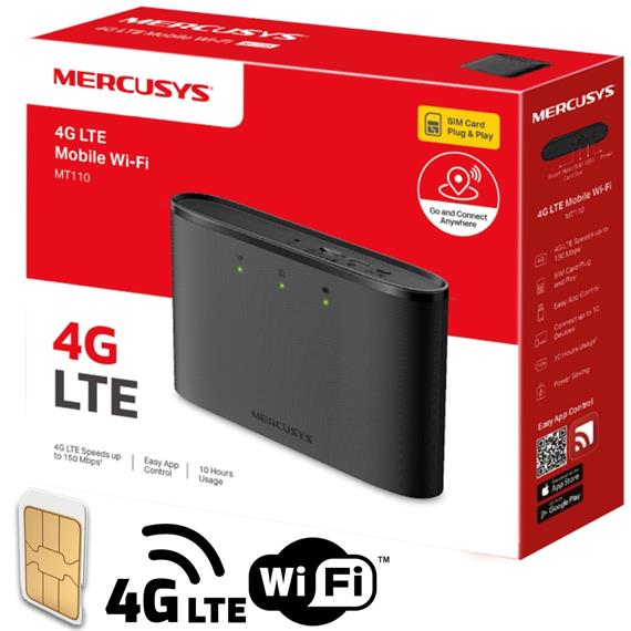 Mercusys MT110 Wi-Fi Portátil 4G LTE (MT110)