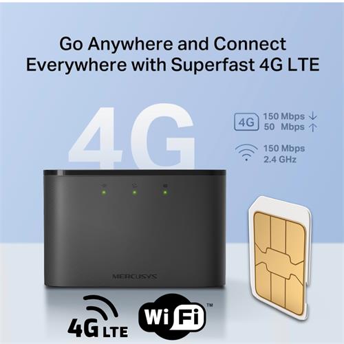 Mercusys MT110 Wi-Fi Portátil 4G LTE (MT110)
