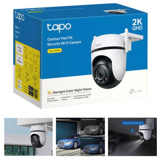 Tp-Link Tapo C520WS Cámara Wifi Exterior 2K 360º