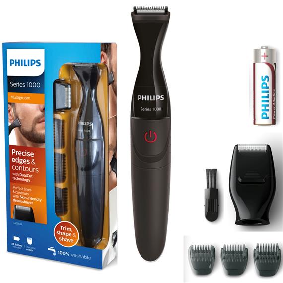 Philips MG1100/16 Multigroom de precisión con 3 peines