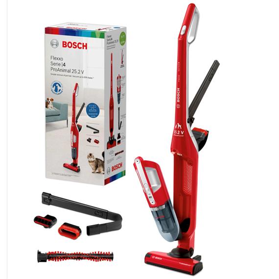 Bosch BBH3ZOO25 Aspirador Escoba 25.2 V Rojo