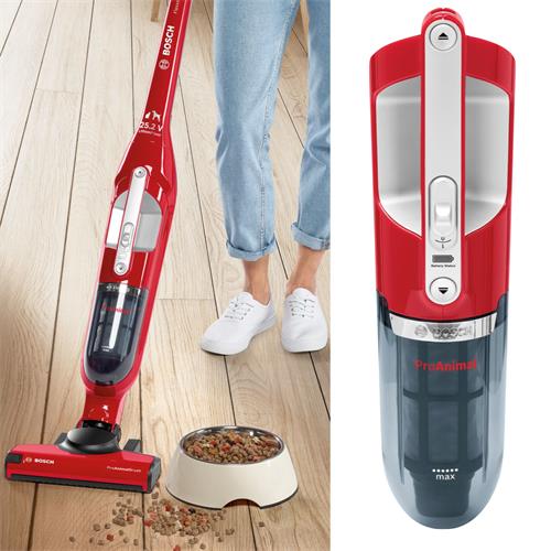 Bosch BBH3ZOO25 Aspirador Escoba 25.2 V Rojo