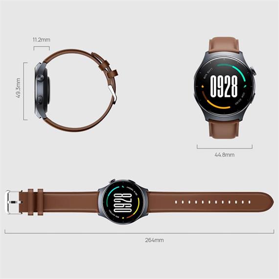 Mibro Lite 3 Smartwatch con llamadas Bluetooth y pantalla AMOLED Grey
