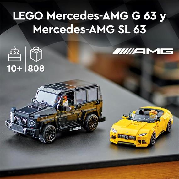 LEGO 76924 Mercedes AMG G 63 & Mercedes AMG SL 63