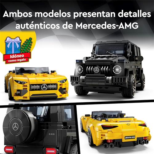 LEGO 76924 Mercedes AMG G 63 & Mercedes AMG SL 63