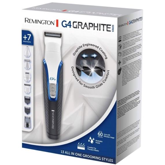 Remington PG4000 Cortapelo y Barba  Recargable Graphite Series G4