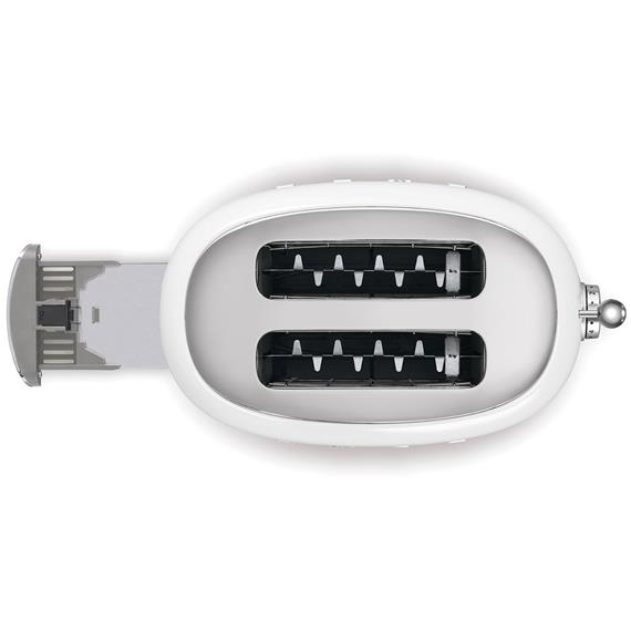 Smeg TSF01WHEU Tostadora Retro 2 Ranuras Blanco