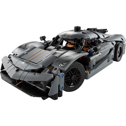LEGO 42173 Koenigsegg Jesko Absolut Gray Hypercar