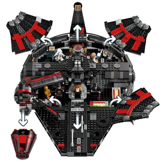 LEGO 75389 Halcón Oscuro Star Wars