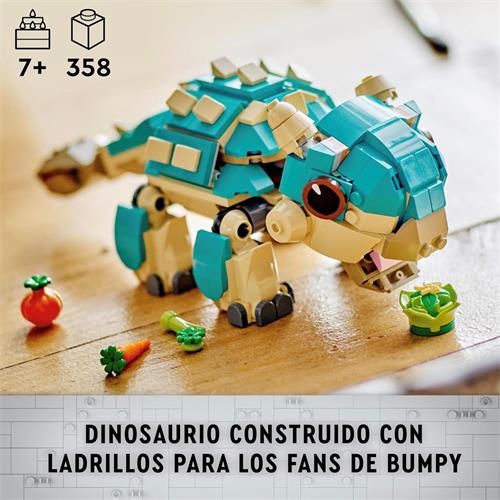 LEGO 76962 Bumpy Bebé: Ankylosaurus